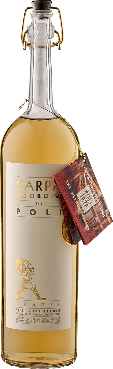 1800670 - Sarpa di Barrique Oro di Poli - in Geschenkröhre -